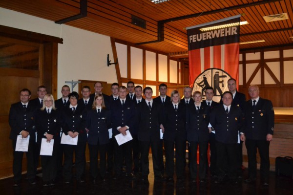 Feuerwehr-Nachwuchs knapp – Jahreshauptversammlung 2013